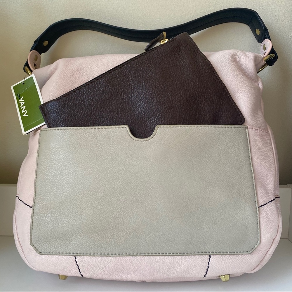 orYANY Large Tote in Pink and Stone